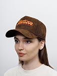 Бейсболка STETSON арт. 7767201 TRUCKER CAP OILY GOAT SUEDE (коричневый)